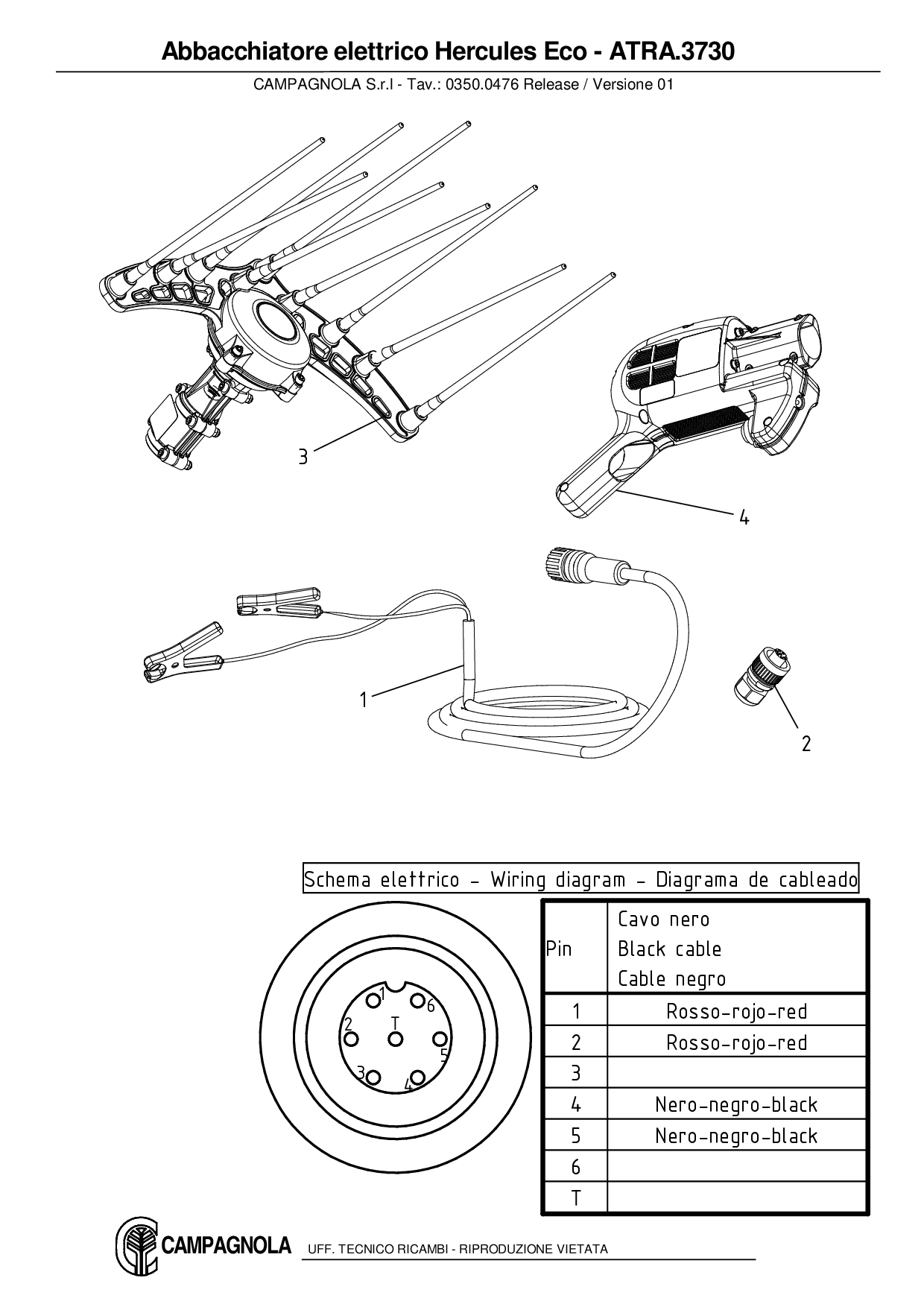 ATRA.3730_Abbacchiatore elettrico Hercules Eco